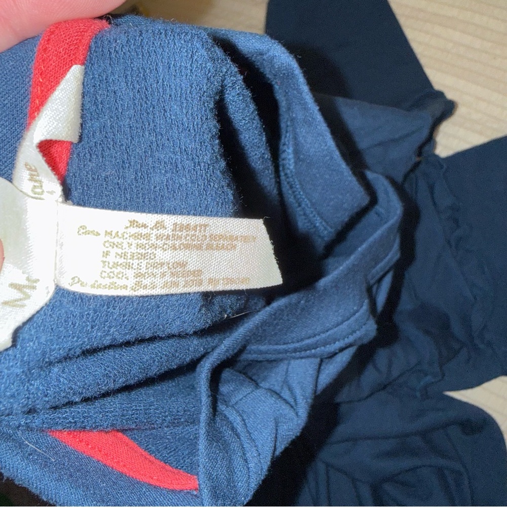 Blue Matilda Jane Ruffle Sleeve Sweatshirt small - Picture 5 of 5